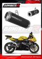 DOMINATOR GP FEKETE kipufogó dob Suzuki GSXR 750 K1-K5 2001 - 2005 motorkerékpárhoz 3