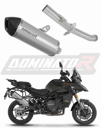 DOMINATOR HP7 titán kipufogódob QJMOTOR SRT 900 S / SX 2025 - 2026 motorkerékpárhoz