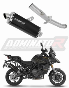 QJMOTOR SRT 900 S / SX 2025 - 2026 kipufogó dob P7 BLACK + dB killer