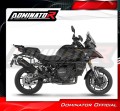 exhaust muffler DOMINATOR HP7 BLACK fits the motorcycle QJMOTOR SRT 900 S / SX 2025   2026 5