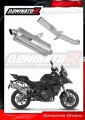exhaust muffler DOMINATOR P7 fits the motorcycle QJMOTOR SRT 900 S / SX 2025   2026 2