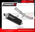 DOMINATOR P7 FEKETE kipufogó dob QJMOTOR SRT 900 S / SX 2025 - 2026 motorkerékpárhoz 3
