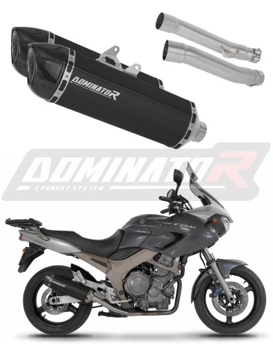 wydech tłumik DOMINATOR HP1 CZARNY pasujący do motocykla Yamaha TDM 900 2002 - 2013