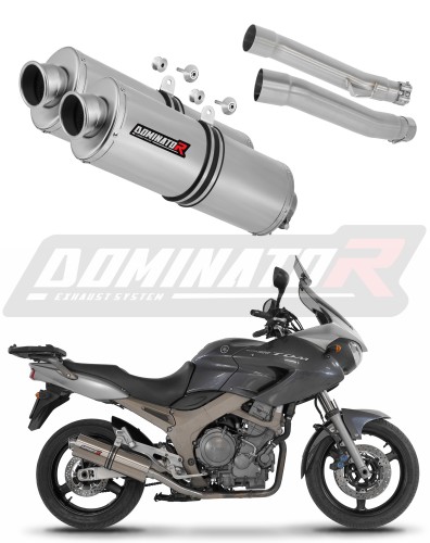 DOMINATOR Ovális kipufogó dob Yamaha TDM 900 2002 - 2013 motorkerékpárhoz