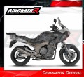 exhaust muffler DOMINATOR GPF fits the motorcycle Yamaha TDM 900 2002   2013 5