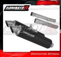 DOMINATOR GPF FEKETE kipufogó dob Yamaha TDM 900 2002 - 2013 motorkerékpárhoz 3