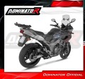 DOMINATOR GPF FEKETE kipufogó dob Yamaha TDM 900 2002 - 2013 motorkerékpárhoz 4