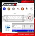 exhaust muffler DOMINATOR HP1 fits the motorcycle Yamaha TDM 900 2002   2013 6