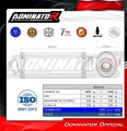exhaust muffler DOMINATOR oval fits the motorcycle Yamaha TDM 900 2002   2013 6