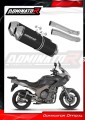 exhaust muffler DOMINATOR OVR BLACK fits the motorcycle Yamaha TDM 900 2002   2013 2
