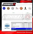exhaust muffler DOMINATOR OVR BLACK fits to Yamaha TDM 900 2002  2013 6