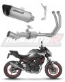 komplett kipufogórendszer DOMINATOR HP6 titán dobbal, Kawasaki Z650 2023 - 2026 motorkerékpárhoz