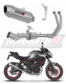complete exhaust system with muffler DOMINATOR Full System S6 fits the motorcycle Kawasaki Z650 2023   2026