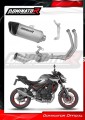 complete exhaust system with muffler DOMINATOR Full System titanium HP6 fits the motorcycle Kawasaki Z650 2023   2026 2