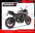 teljes kipufogórendszer DOMINATOR HP6 FEKETE dobbal a Kawasaki Z650 2023 - 2026 motorkerékpárhoz 4