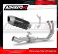teljes DOMINATOR kipufogórendszer S6 FEKETE kipufogódobbal a Kawasaki Ninja 650 2023 - 2026 motorkerékpárhoz 3