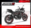 teljes DOMINATOR kipufogórendszer S6 FEKETE kipufogódobbal a Kawasaki Ninja 650 2023 - 2026 motorkerékpárhoz 4