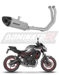 Kawasaki Z650 2023 - 2026 Teljes rendszer Kipufogó leömlő titán dob HP8 + dB killer
