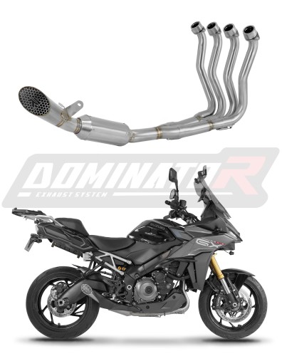 teljes kipufogórendszer DOMINATOR Full System GP3 EX dobbal, Suzuki GSX-S 1000 GX 2024 motorkerékpárhoz