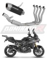 DOMINATOR teljes kipufogórendszer S6 FEKETE EX dobbal a Suzuki GSX-S 1000 GX 2024 motorkerékpárhoz