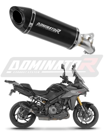 exhaust muffler DOMINATOR HP8 BLACK fits the motorcycle Suzuki GSX S 1000 GX 2025   2026