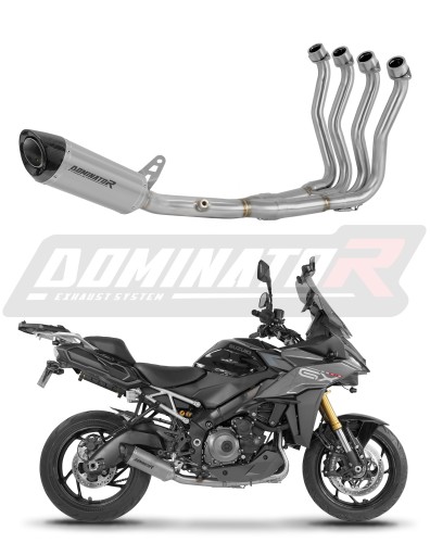 complete exhaust system with muffler DOMINATOR Full System titanium HP8 fits the motorcycle Suzuki GSX S 1000 GX 2025   2026