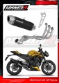 Triumph STREET TRIPLE 765 S / R / RS 2023 - 2024 Teljes rendszer Leömlő kipufogó dob S6 BLACK + dB killer