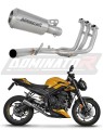 komplett kipufogórendszer DOMINATOR Full System GPS kipufogódobbal a Triumph Street Triple 765 RS 2024 - 2025 motorkerékpárhoz 4