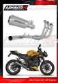 complete exhaust system with muffler DOMINATOR Full System GPS fits the motorcycle Triumph Street Triple 765 RS 2024   2025 5