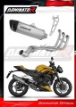 complete exhaust system with muffler DOMINATOR Full System titanium HP6 fits the motorcycle Triumph Street Triple 765 RS 2024   2025 6
