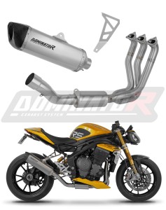 Triumph Speed Triple 1200 RS / RR 2021 - 2024 Teljes rendszer HP6 titán kipufogórendszer leömlővel + dB killer