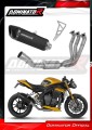komplett kipufogórendszer DOMINATOR Full System HP6 FEKETE dobbal, Triumph Speed Triple 1200 RS / RR 2021 - 2024 motorkerékpárhoz 2