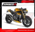 Triumph Speed Triple 1200 RS / RR 2021 - 2024 Teljes rendszer Leömlő kipufogó dob HP6 BLACK + dB killer