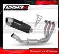 complete exhaust system with muffler DOMINATOR Full System S6 BLACK fits the motorcycle Triumph Speed Triple 1200 RS / RR 2021   2024 3