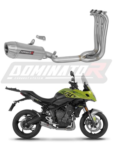 complete exhaust system with muffler DOMINATOR Full System S3 fits the motorcycle Triumph Tiger Sport 660 2025   2026