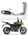 teljes kipufogórendszer DOMINATOR Full System S3 FEKETE dobbal a Triumph Tiger Sport 660 2025 - 2026 motorkerékpárhoz