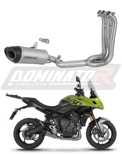 complete exhaust system with muffler DOMINATOR Full System titanium HP8 fits the motorcycle Triumph Tiger Sport 660 2025   2026