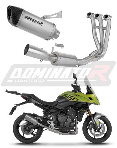 complete exhaust system with muffler DOMINATOR Full System titanium HP6 fits the motorcycle Triumph Tiger Sport 660 2025   2026
