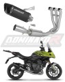 complete exhaust system with muffler DOMINATOR Full System HP6 BLACK fits the motorcycle Triumph Tiger Sport 660 2025   2026