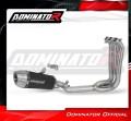 complete exhaust system with muffler DOMINATOR Full System S3 BLACK fits the motorcycle Triumph Tiger Sport 660 2025   2026 3