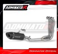 complete exhaust system with muffler DOMINATOR Full System HP8 BLACK fits the motorcycle Triumph Tiger Sport 660 2025   2026 3