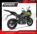 complete exhaust system with muffler DOMINATOR Full System HP8 BLACK fits the motorcycle Triumph Tiger Sport 660 2025   2026 4