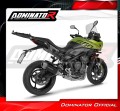 complete exhaust system with muffler DOMINATOR Full System S6 BLACK fits the motorcycle Triumph Tiger Sport 660 2025   2026 4