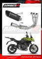 teljes kipufogórendszer DOMINATOR Full System HP6 FEKETE dobbal a Triumph Tiger Sport 660 2025 - 2026 motorkerékpárhoz 2