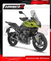 complete exhaust system with muffler DOMINATOR Full System HP6 BLACK fits the motorcycle Triumph Tiger Sport 660 2025   2026 6