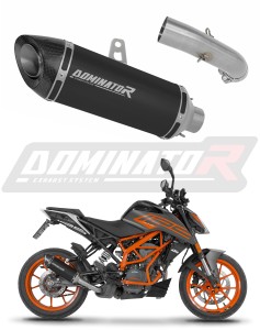 KTM 125 Duke 2021 - 2023 kipufogó dob HP8 BLACK + dB killer