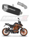 exhaust muffler DOMINATOR S3 BLACK fits to KTM 125 Duke 2021  2023