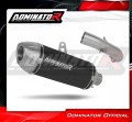 exhaust muffler DOMINATOR S3 BLACK fits the motorcycle KTM 125 Duke 2021   2023 3