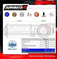 exhaust muffler DOMINATOR GPS fits to KTM 125 Duke 2021  2023 6