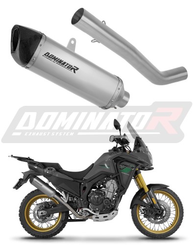 DOMINATOR HP6 titán kipufogó dob a Rieju Aventura 500 2023 - 2026 motorkerékpárhoz